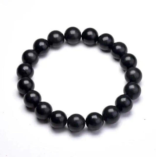 Classic Black Oynx Beaded Bracelet